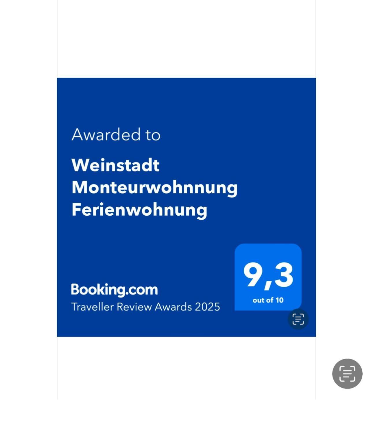 Weinstadt Monteurwohnnung Ferienwohnung Exteriör bild